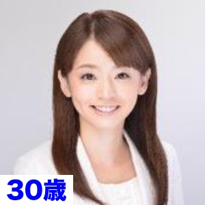 30歳の頃の、日本維新の会の佐々木りえ