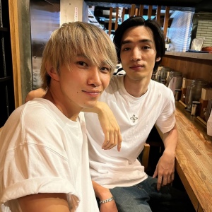 清水尋也と遠藤健慎のツーショット