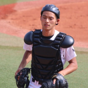 高校時代に野球部でキャッチャーをしていた水上恒司